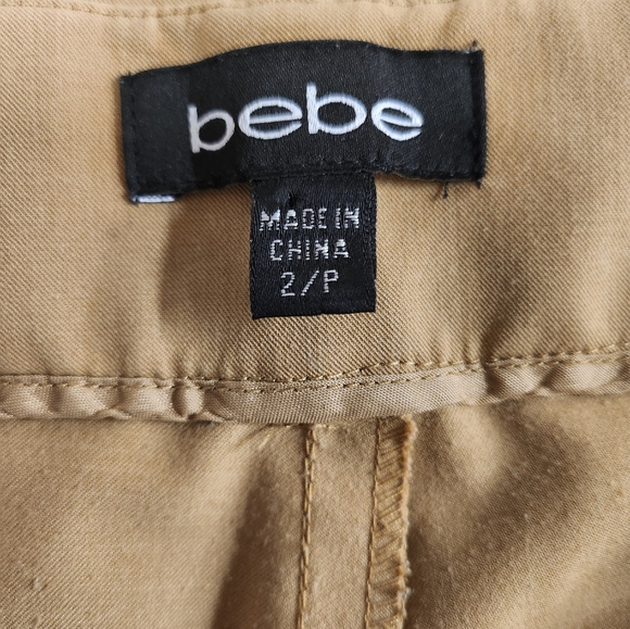 Bebe - Tan Dress Pants - Size 2p - Picture 3 of 3